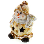 Snowman Candle Holder 3