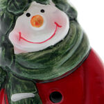Snowman Christmas Tree Hanger with Green Hat 4
