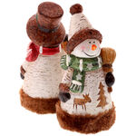 Snowman with scarf 3