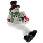 Snowman with Hat and long legs 1