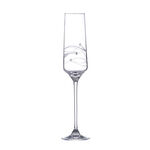 Spiral Diamante crystal champagne glass 190ml 2