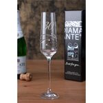 Spiral Diamante crystal champagne glass 190ml 4