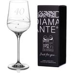 Spiral Diamante crystal wine glass 450ml 6