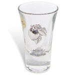 Chrystal glasses for shots with silver 2