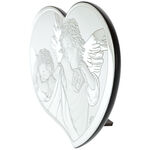 Guardian angel heart plaque 18cm 3