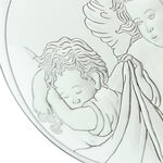 Guardian angel heart plaque 18cm 8