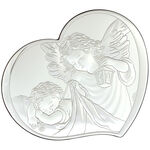 Guardian angel heart plaque 18cm