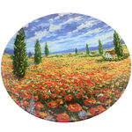 Claude Monet Cake Plate: Poppies 3