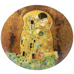Platou prajituri cu paleta Klimt: Kiss 3