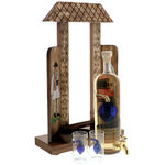 Traditional Wooden Gate with Plum Brandy 4