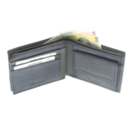 Portofel Albastru din Piele Naturală Giultieri 10×12 cm, Personalizabil, Cutie Cadou 5