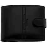 Men's Corvo Luxury Black Leather Wallet