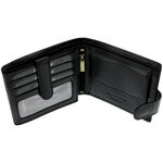 Men's Corvo Luxury Black Leather Wallet 3