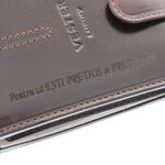 Portofel barbatesc piele Vester Luxury maro 8