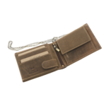 Portofel Bărbați Chopper din Piele Naturală cu Lanț, Protecție RFID 4