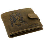 Men's wallet with RFID dog clip 1