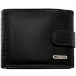 Giultieri Men's Black Leather Wallet 1