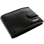 Giultieri Men's Black Leather Wallet 2