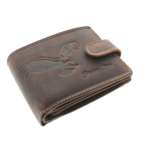 Men's Leather wallet with eagle 2