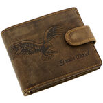 Men's Leather Wallet with Eagle 1