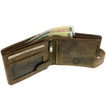 Men's Leather Wallet with Eagle 2