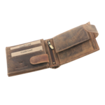 Men's Leather Wallet Rottweiler brown rfid 5
