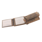 Men's Leather Wallet Rottweiler brown rfid 6