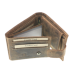 Men's Leather Wallet Rottweiler brown rfid 8