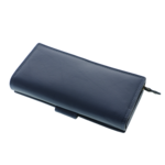 Portofel Damă Albastru Închis Belmonte Royal Blue din Piele Naturală 2