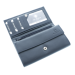 Dark Blue Women’s Wallet La Scala Luxury – Genuine Leather 4