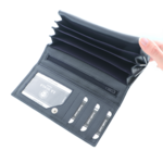 Dark Blue Women’s Wallet La Scala Luxury – Genuine Leather 5