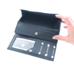 Dark Blue Women’s Wallet La Scala Luxury – Genuine Leather 6