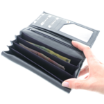 Dark Blue Women’s Wallet La Scala Luxury – Genuine Leather 7