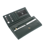 La Scala women's wallet green 19cm 4