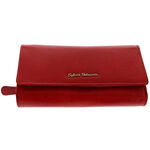 Luxury Sylvia women's red wallet 2