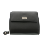 Portofel dama negru Ruby piele naturala 10x13cm 2
