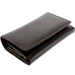 Brown Jaguar Leather Women's Wallet 1