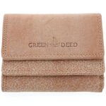 Beige Leather Women's Wallet