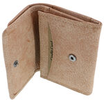 Beige Leather Women's Wallet 4