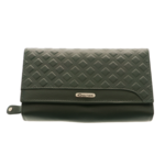 Giultieri Green Leather Women’s Wallet – Personalized Natural Leather Wallet 2