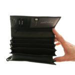 Giultieri Green Leather Women’s Wallet – Personalized Natural Leather Wallet 5