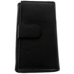Women's leather wallet La Scala Luxury black 7