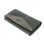 Ladies Leather wallet Green Genuine Gultieri 18cm 3