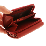 Ruby Women’s Wallet in Red Genuine Leather (10x13 cm) 4