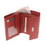 Ruby Women’s Wallet in Red Genuine Leather (10x13 cm) 11