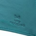 Portofel dama turcoaz La Scala Luxury 18cm 7