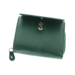 Portofel damă verde Ruby piele naturală 10x13cm 3