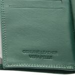 Portofel damă verde Ruby piele naturală 10x13cm 7