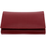 Women's Wallet with RFID Elite Dark Red 1