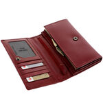 Women's Wallet with RFID Elite Dark Red 2